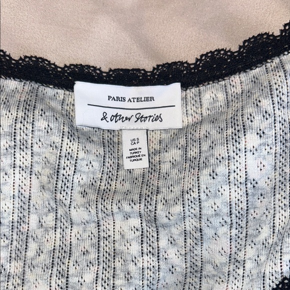 & Other Stories Floral Long Sleeve - Picture 3 of 3